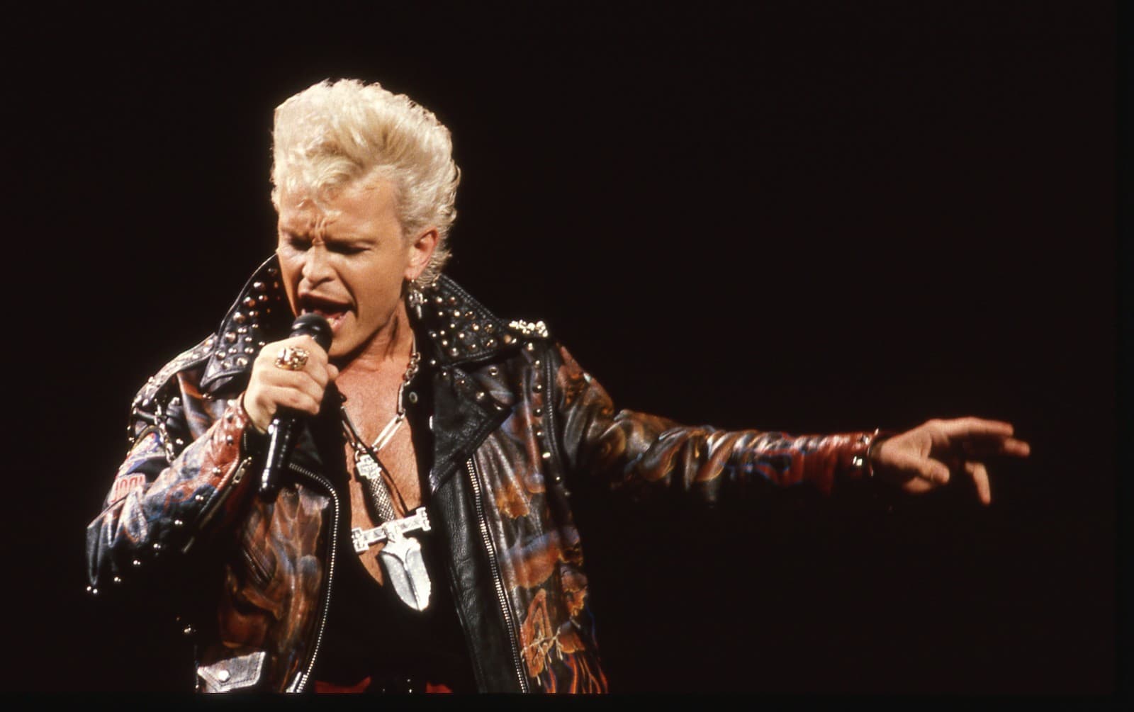 Billy Idol Original 35mm color film - never printed or published with rights