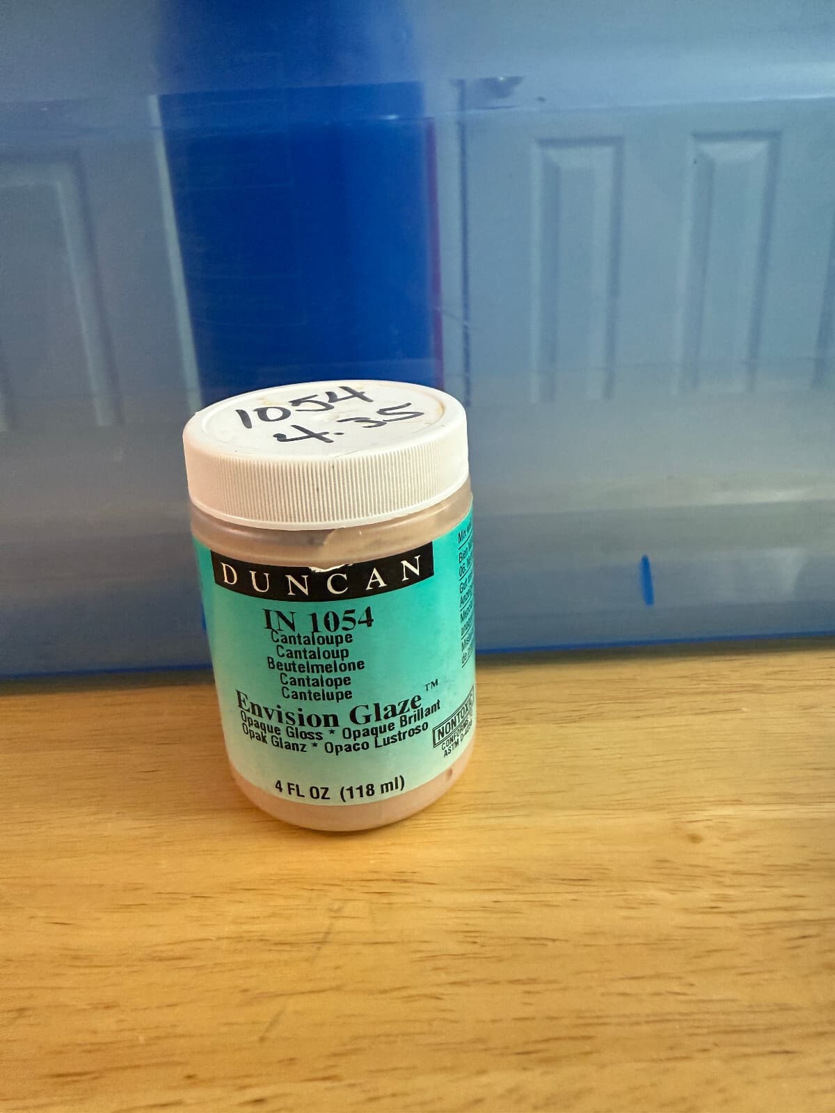 Duncan Envision Glaze IN1054 Cantaloupe 4oz