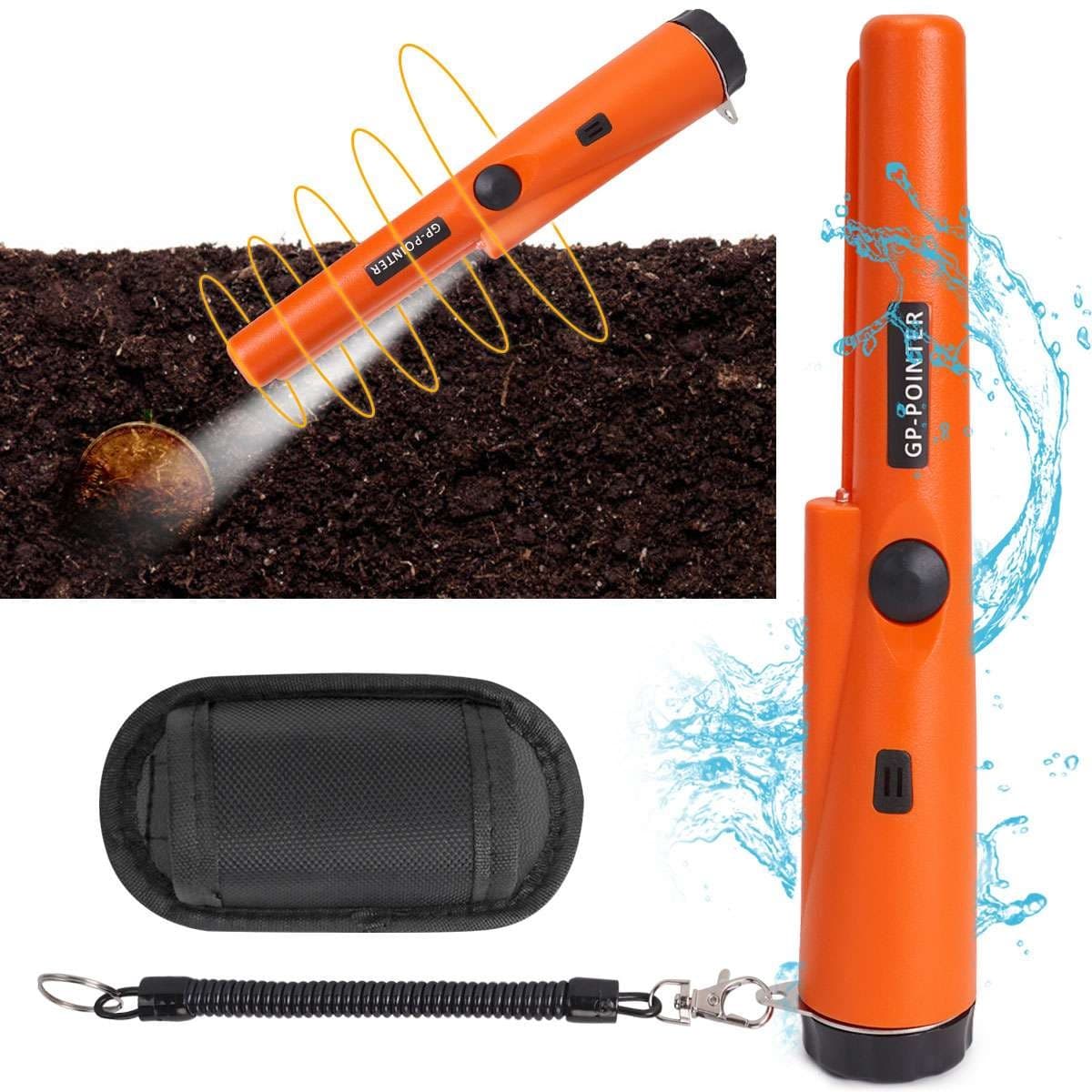 Metal Detector HandHeld Pro Pinpointer Pointer Probe Waterproof Sensitive Tester