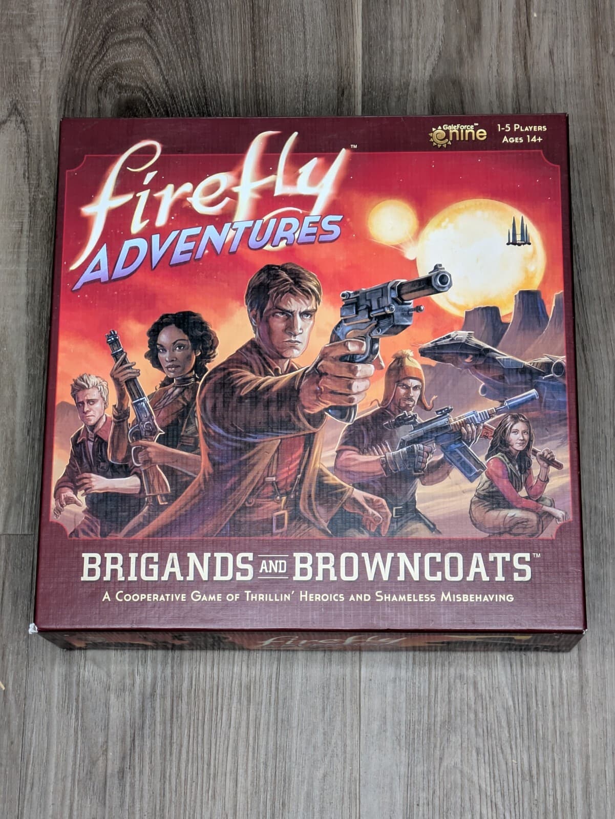 Firefly Adventures: Brigands and Browncoats Board Game - Complete - Unpunched