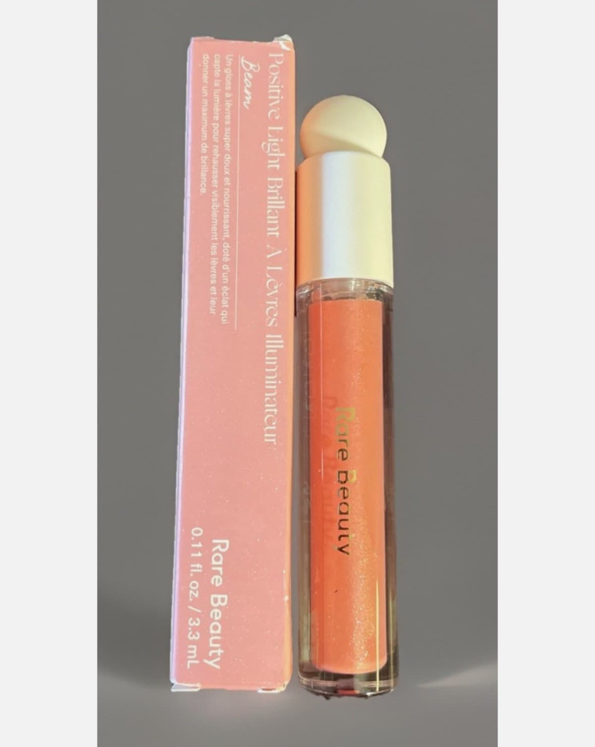 Rare Beauty ~ Positive Light Luminizing Lip Gloss ~ "Beam" ~ NIB