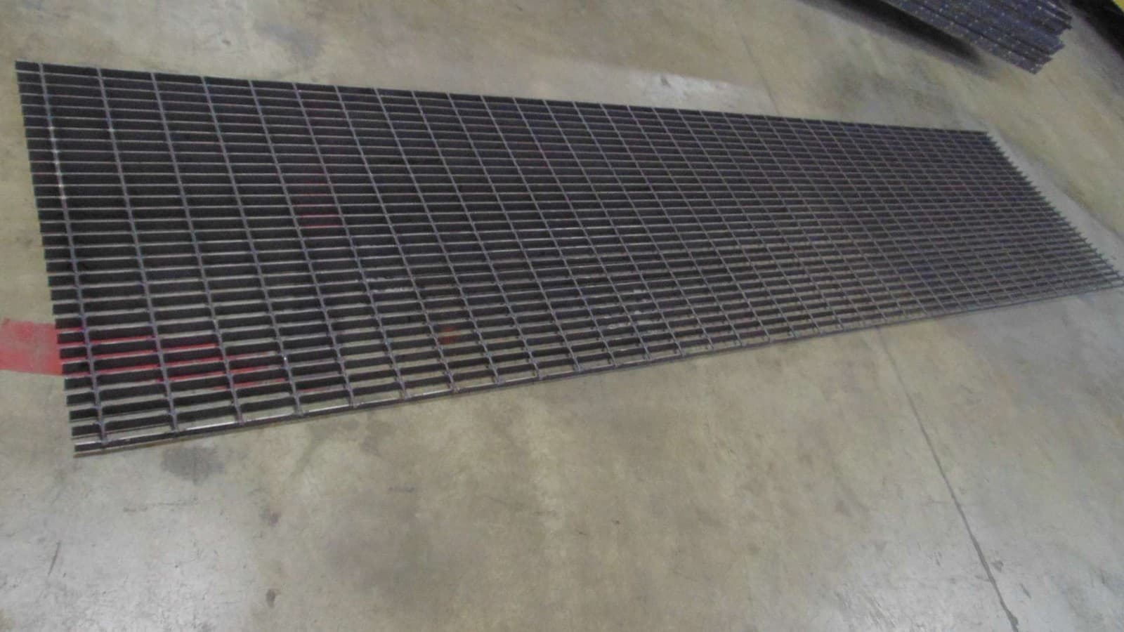 Steel Grating - 34-1/2" x 12' x 1" - Platform, Mesh, Floor, Bar Grate