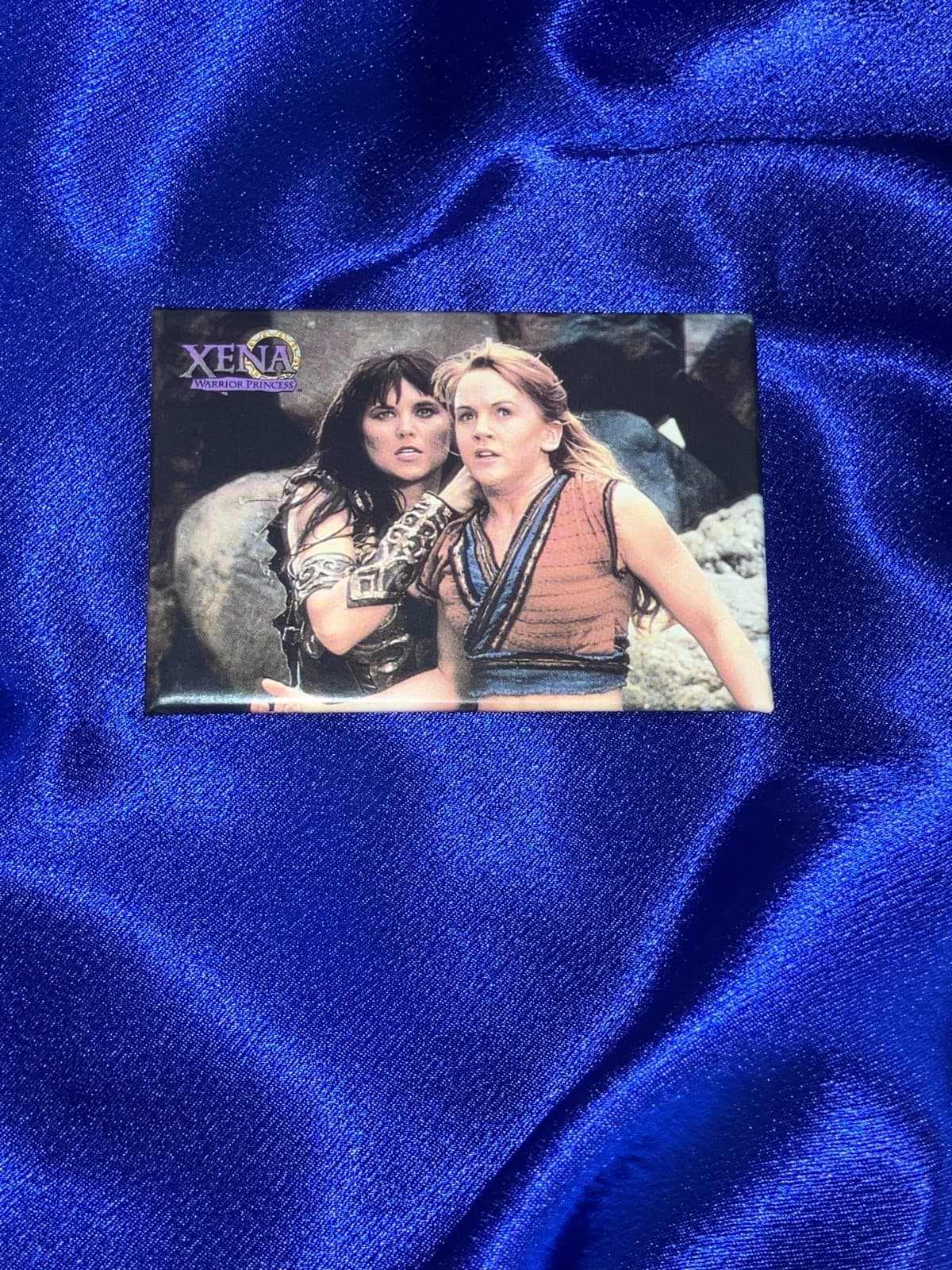 RARE XENA: WARRIOR PRINCESS Xena & Gabrielle Magnet 3 x 2