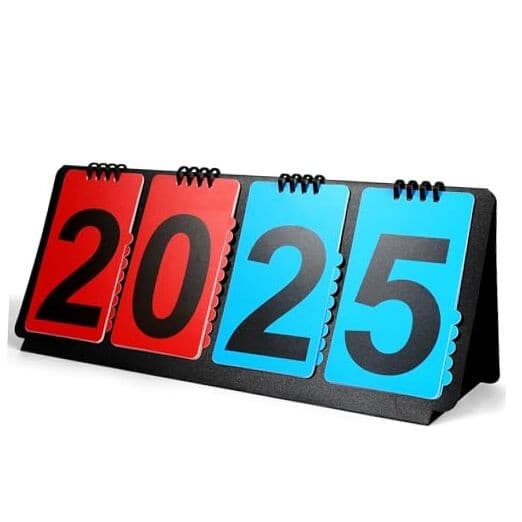Manual Flip Scoreboard, Portable Multi-Sport Scoreboard Flipper with
