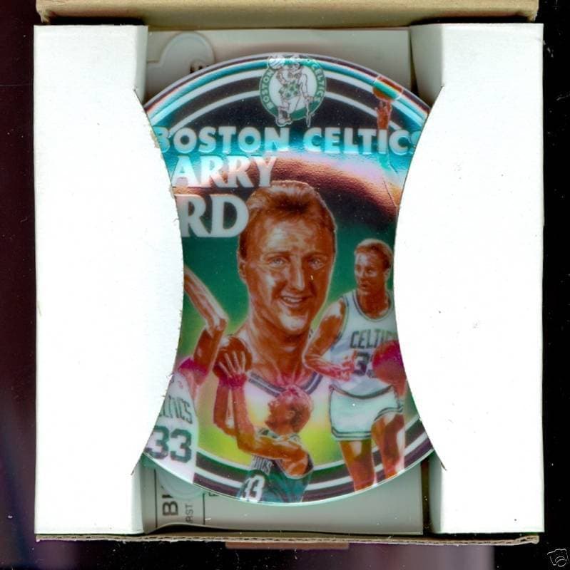 1995 Larry Bird Sports Impressions Set Boston Celtics Mini Plate Legend