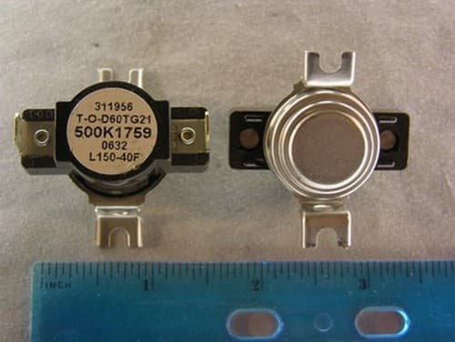 5 Therm-O-Disc 60TG21 L150-40F 150C NC Snap Action Temperature Controls