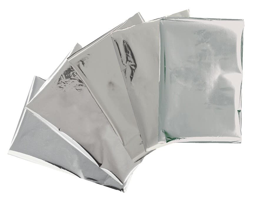 We R Memory Keepers Heatwave Foil Sheets 4"X6" 30/Pkg-Silver