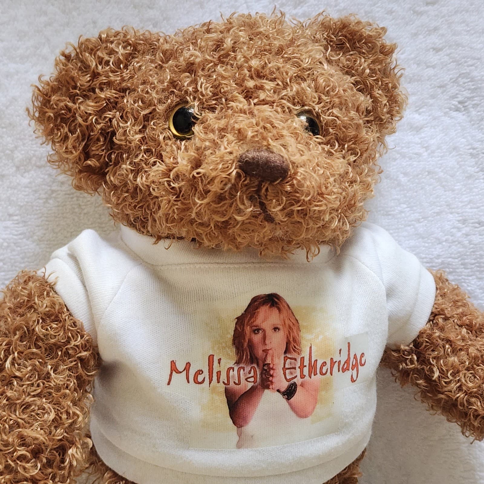 Melissa Ethridge Tour Shirt Teddy Bear 12" Steven Smith Plush Collectible