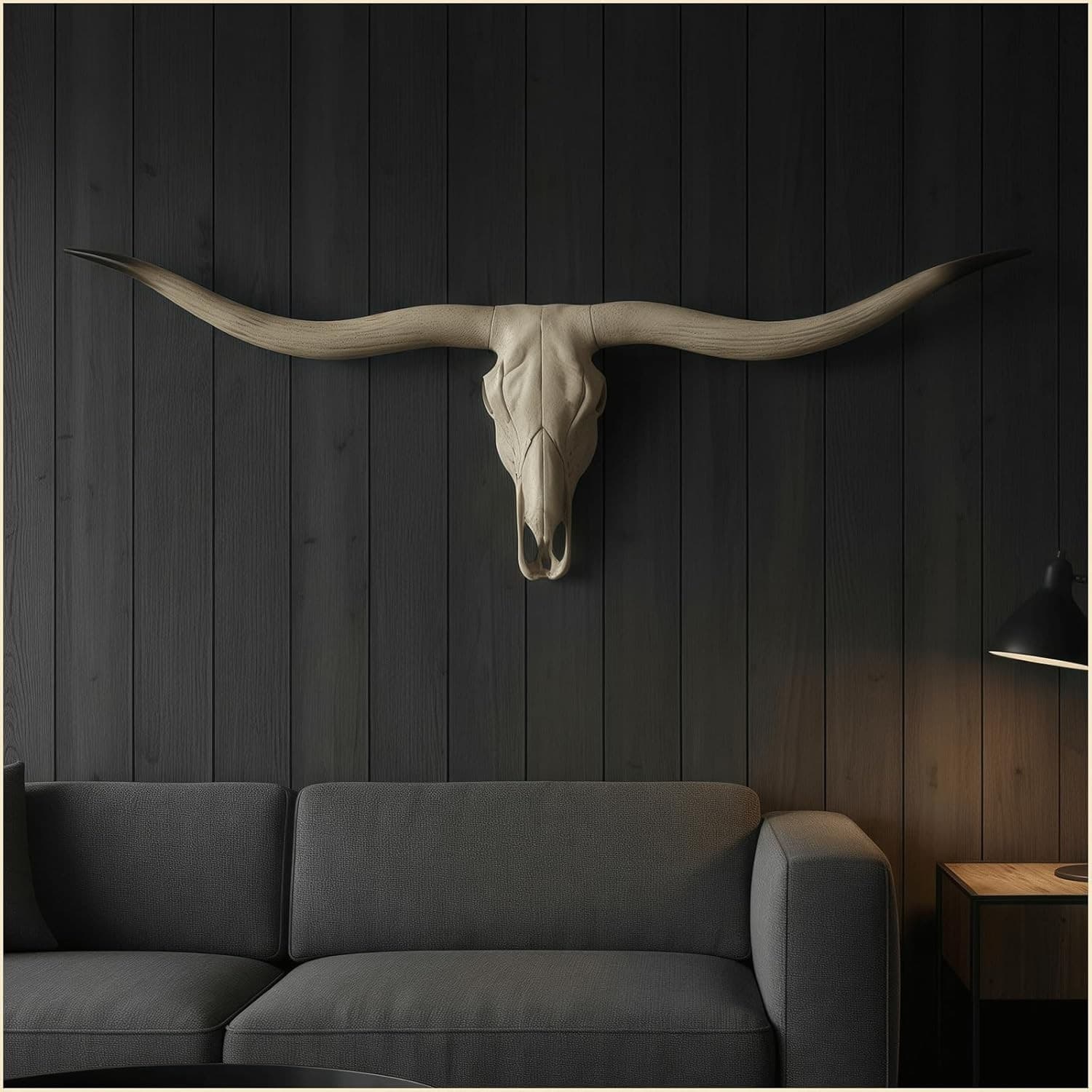 Skeleton Bison Bull Skull Wall Decor Cow Skull Wall Decor LonghornHead Sculpture