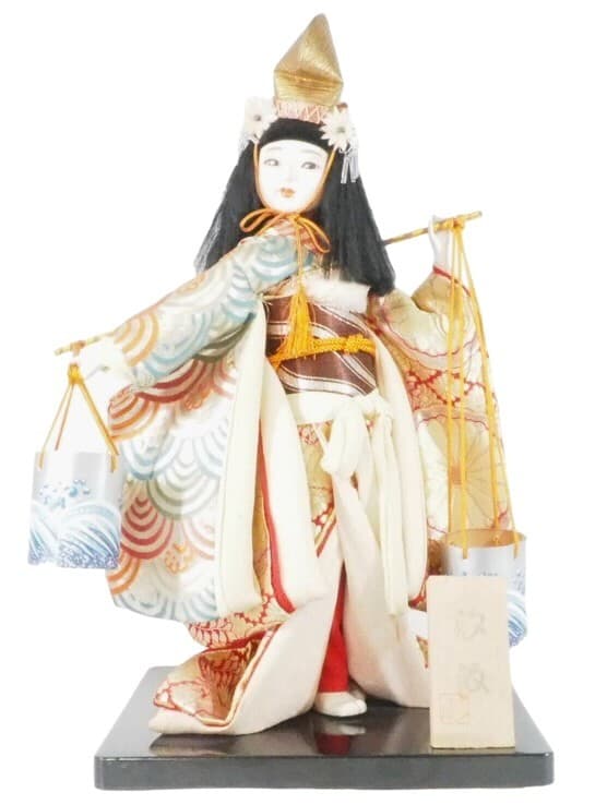Vintage Japanese Doll "Shiokumi” circa 1980s.