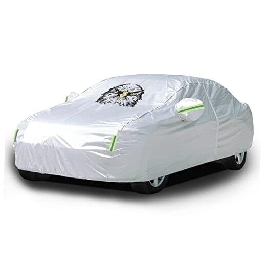 Waterproof Car Cover All Weather Snowproof UV Fit Sedan 200 to 215 inch