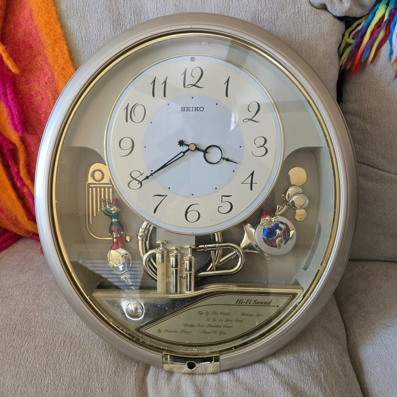 Seiko Melodies in Motion Hi-Fi sound - Older Model Rocking Trumpet