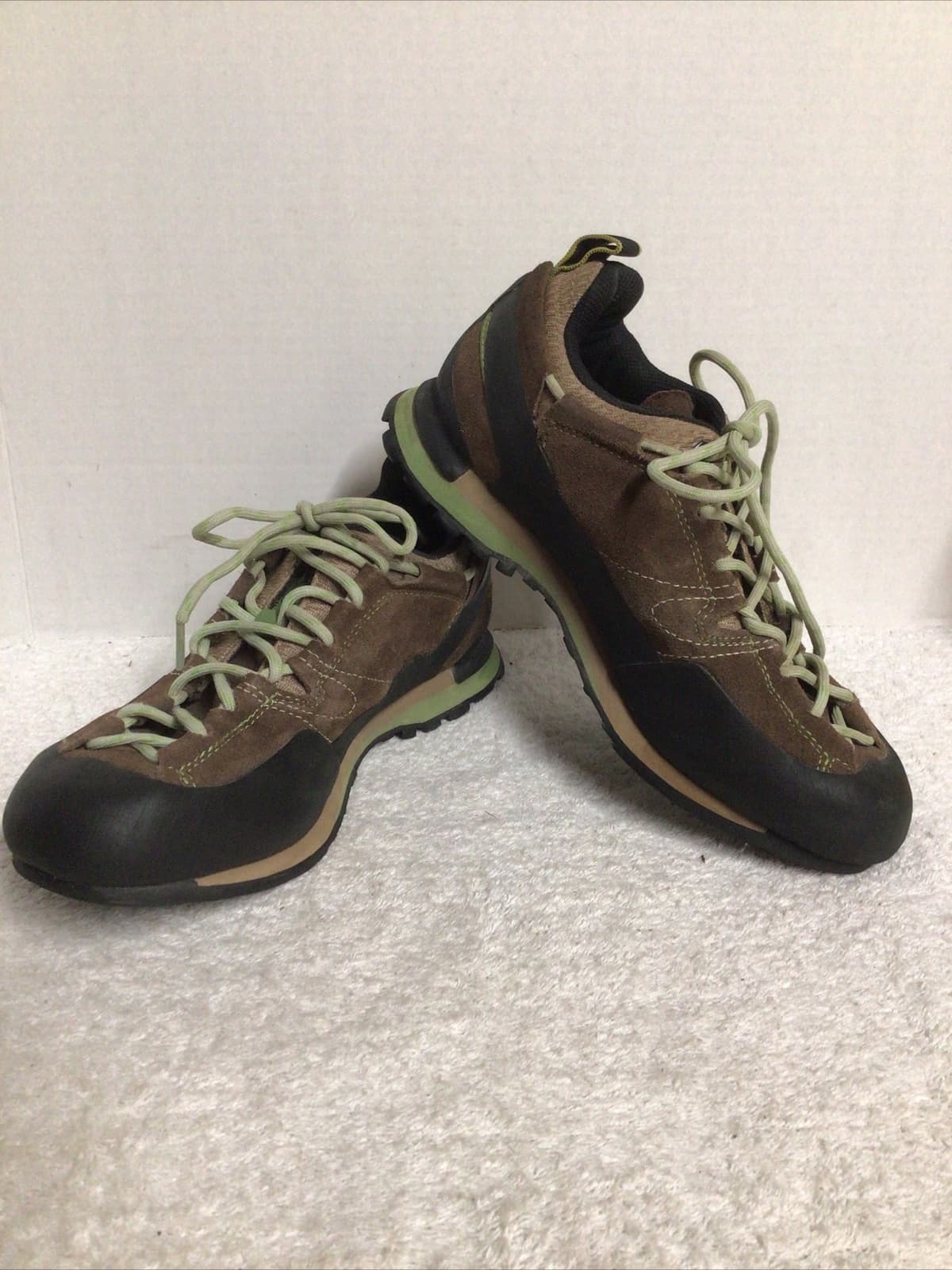 La Sportiva Women’s Sz 9.5 Boulder X Approach Shoes Leather Hiking Brown