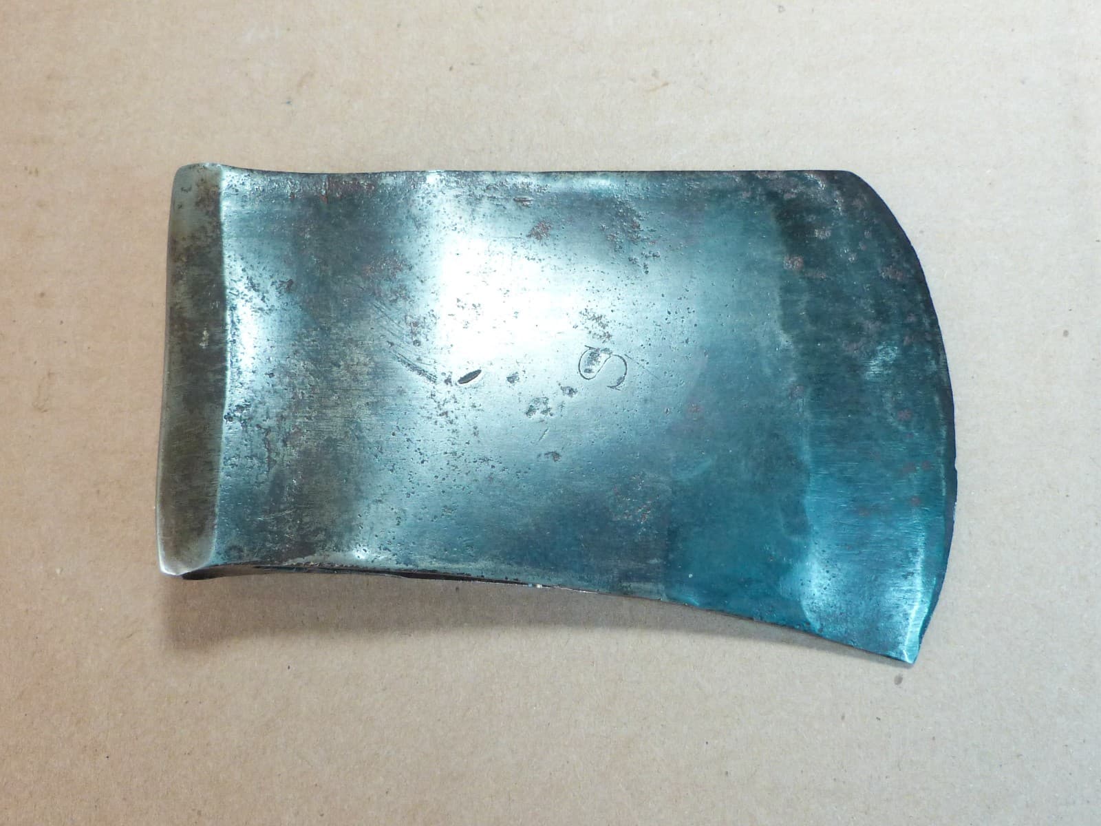 Vtg 3 1/4lb Axe found in Maine marked S 31 (1931) Spiller -Emerson & Stevens ?