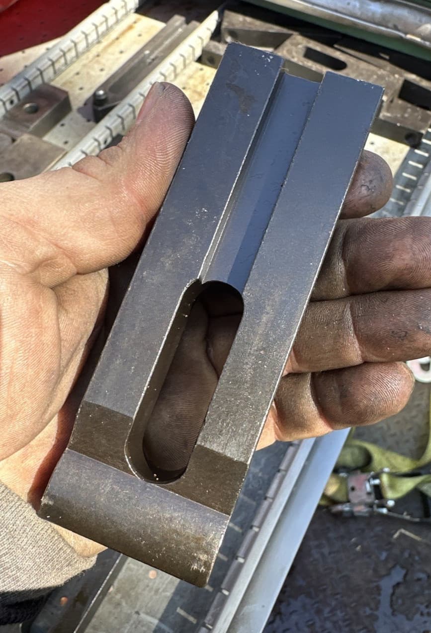 Jergens 36705 Tapped Heel 1/2" Bolt Size Radius Strap Clamp Fixture Set Up Mill