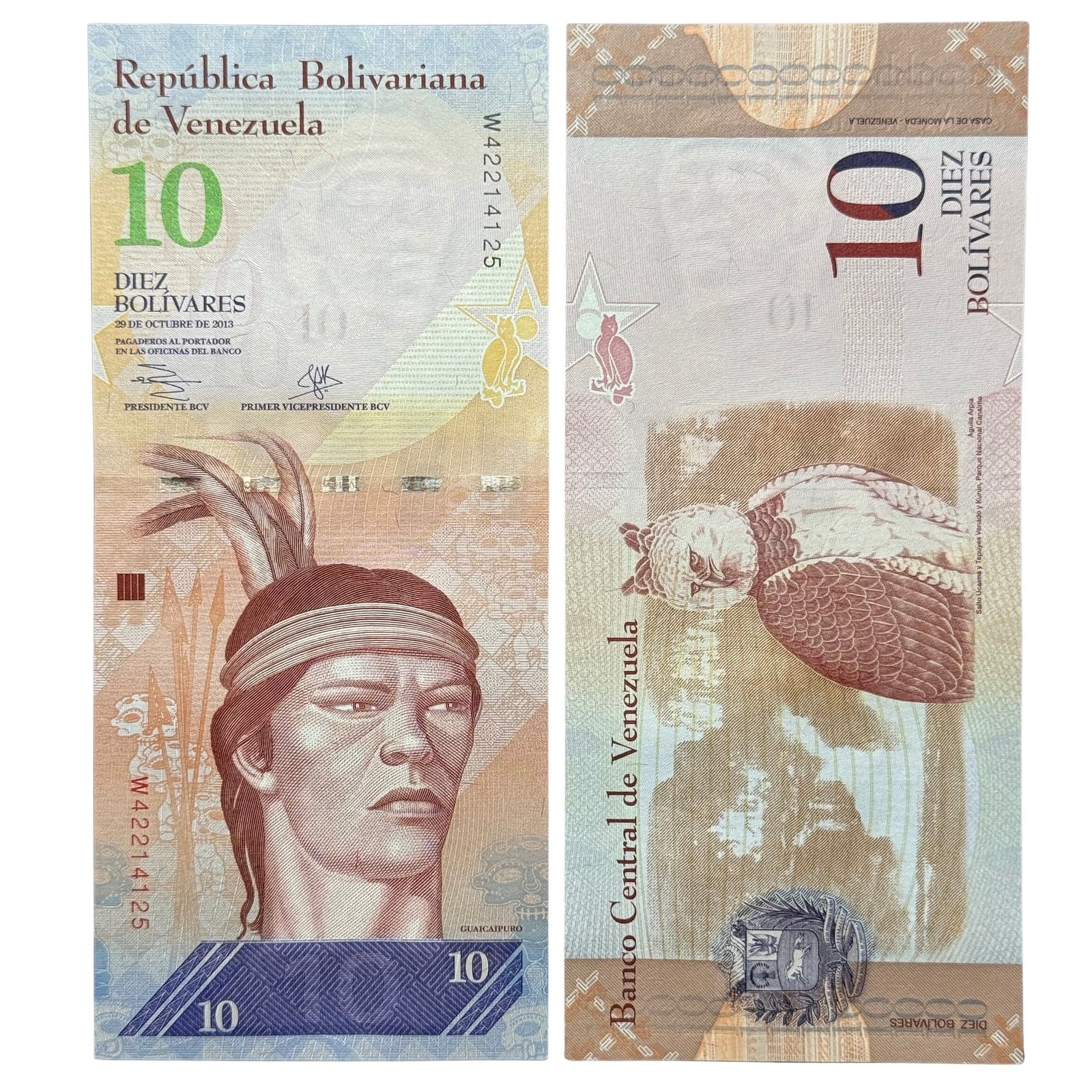 Venezuela P90(U) 10 Bolivares Banknote! 🇻🇪 Free Shipping!!!!