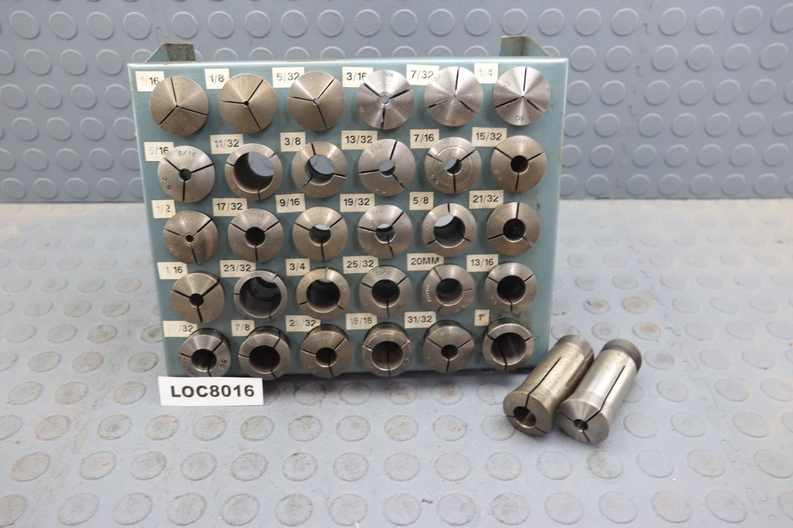 UNBRANDED 5C COLLET LOT OF 32 LOC8016