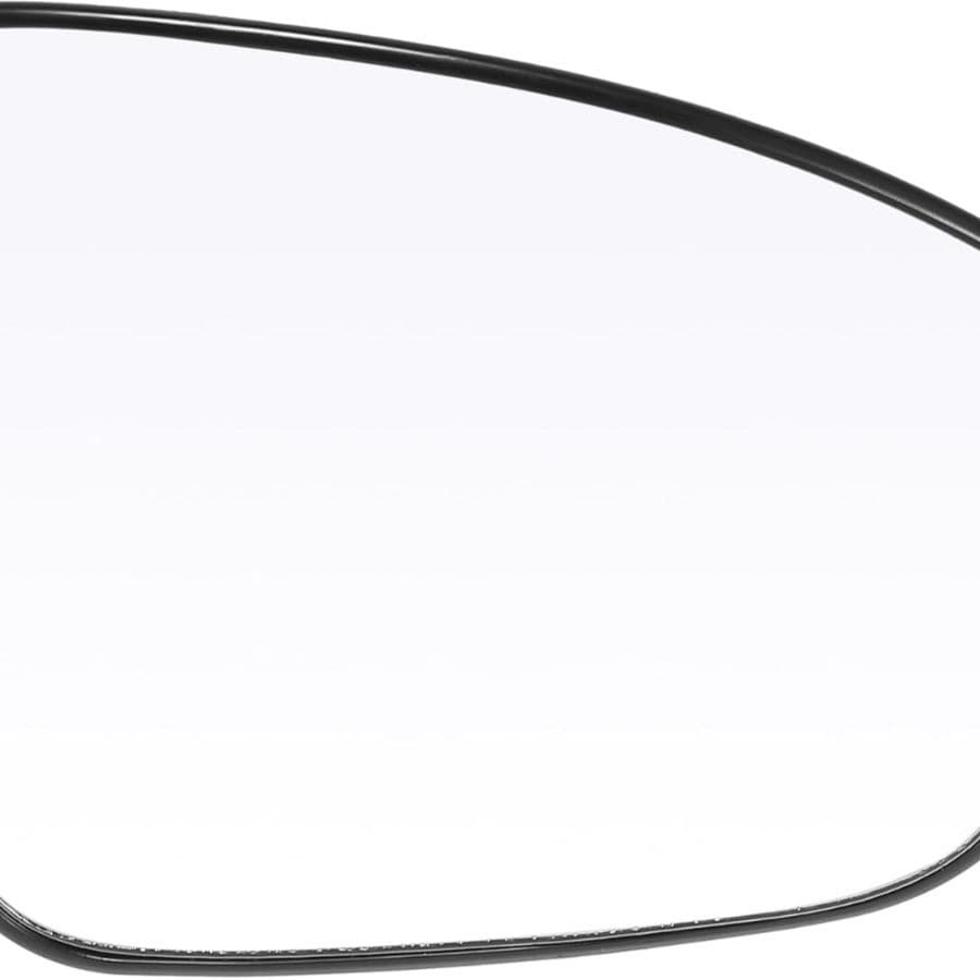 Car Rearview Right Passenger Side Heated Mirror Glass Replacement with Backi
