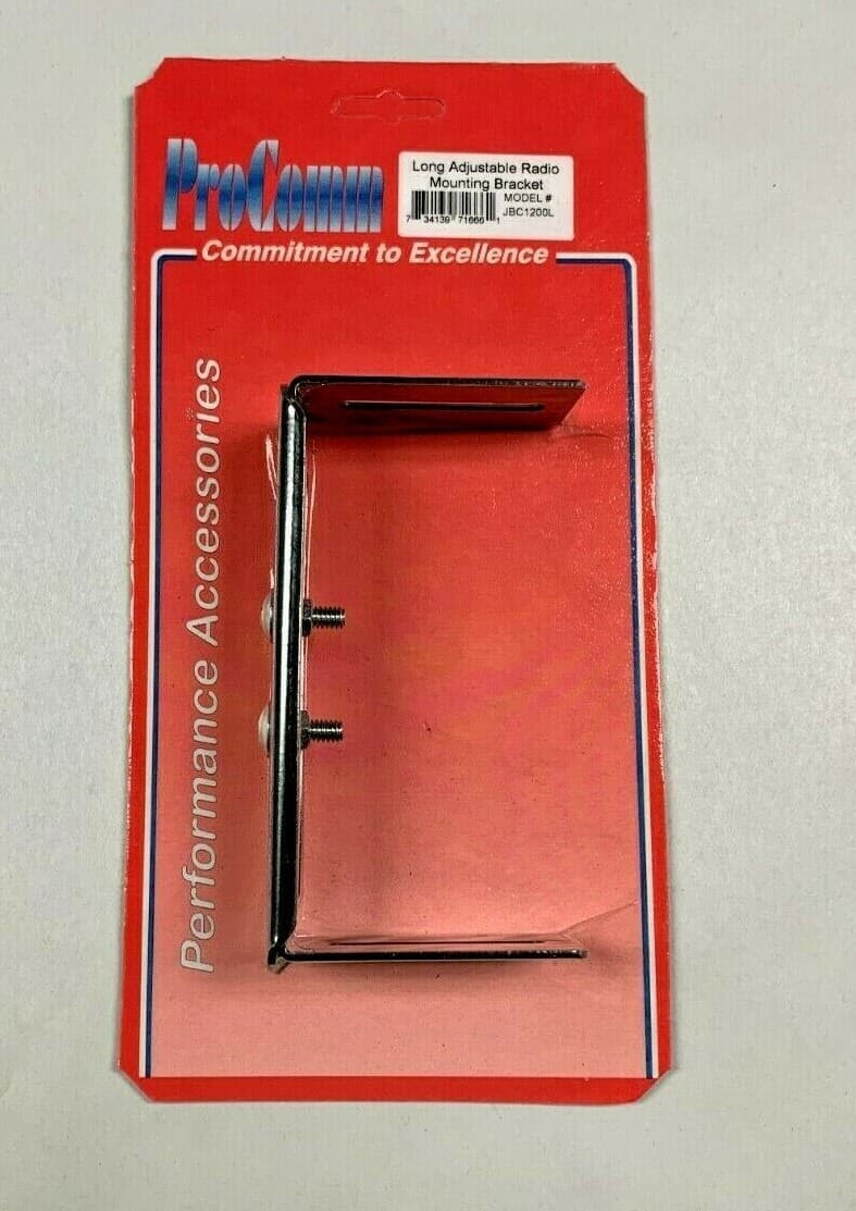Procomm Jbc1200L Adjustable Radio Mounting Bracket - Expands From 4" To 13"