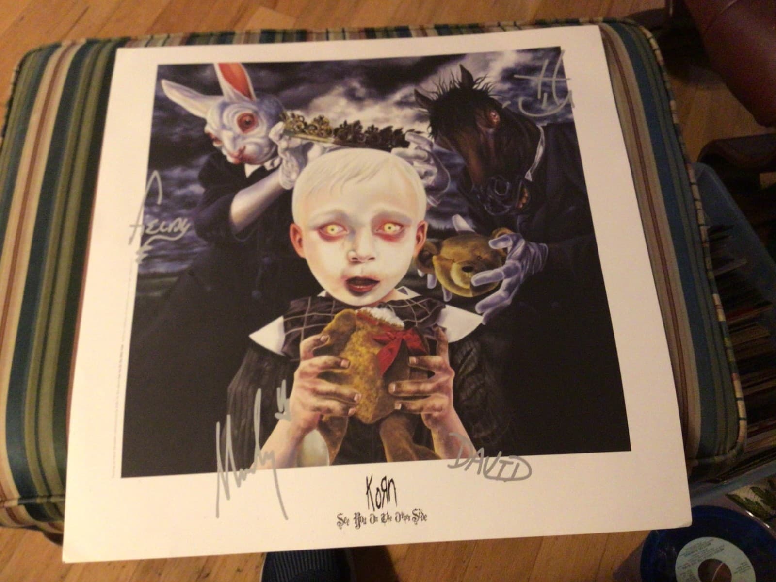 2005 Promo KORN See You On The Other Side - Plate Signed Lithograph Poster Print