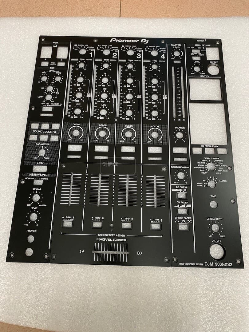 Main Faceplate Mixing Console Panel for Pioneer DJM-900nxs2 Front Fader Panel