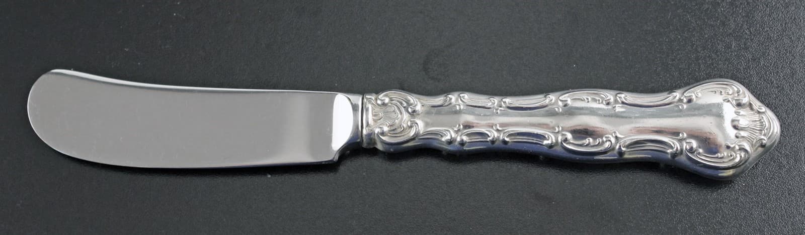Gorham Strasbourg Sterling Handled Butter Spreader Paddle Style Blade