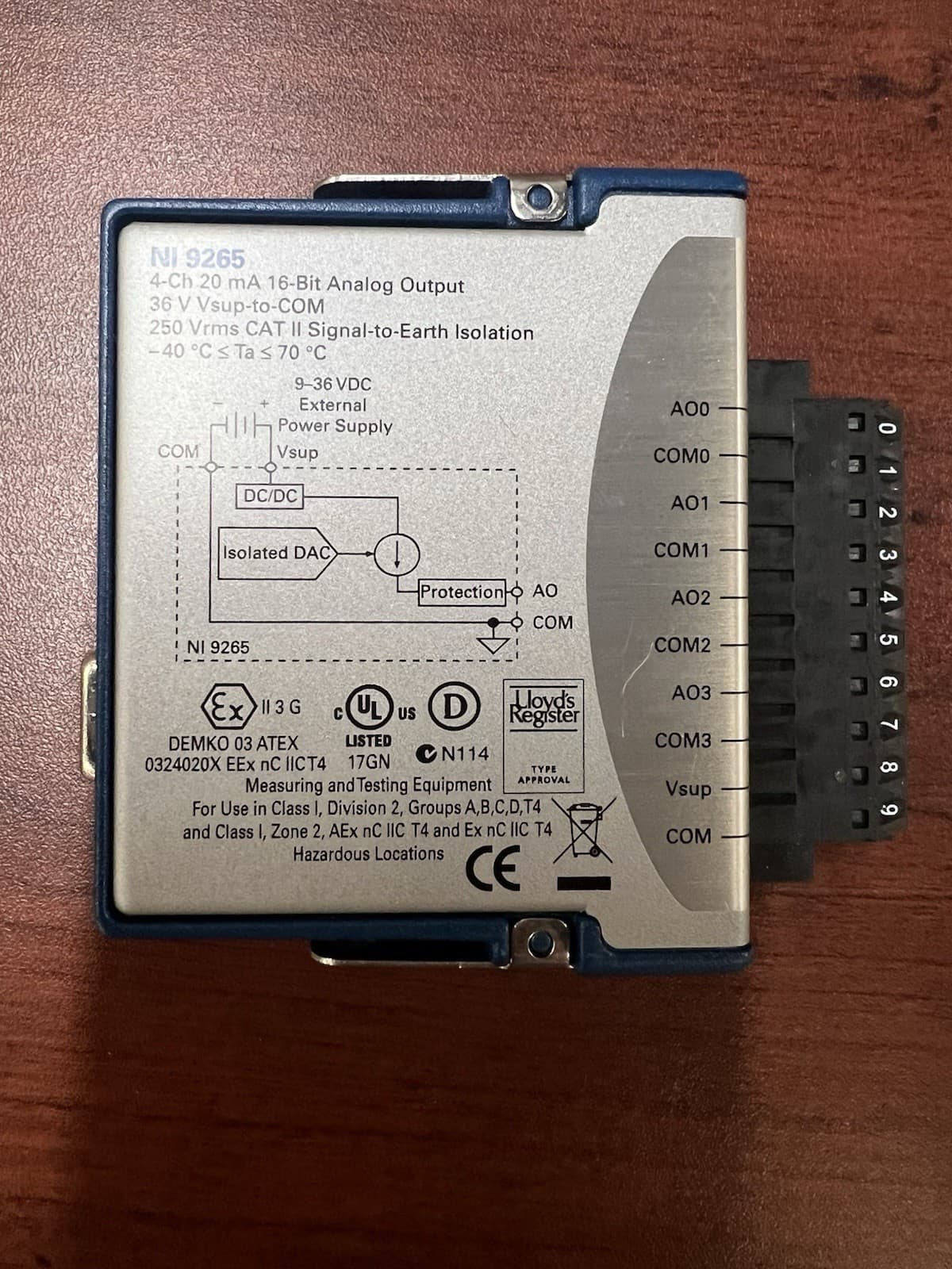National Instruments NI 9265
