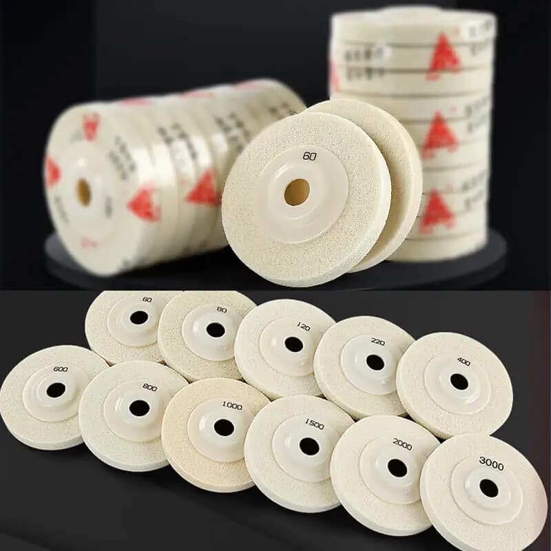 Sponge Fiber Polishing Sheet 60-3000 Grit for The Angle Grinder Grinds Sheet New