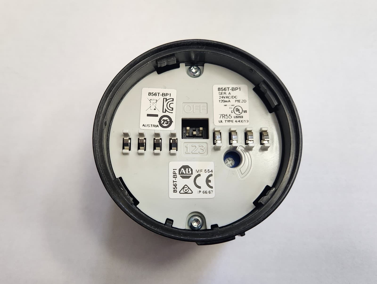 Allen Bradley 856T-BP1 Top Sound Module 8 Tones, 70mm