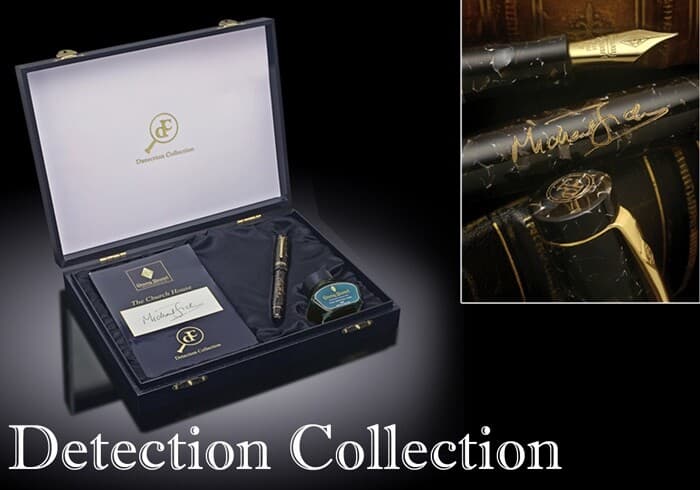 Conway Stewart Detection Collection celebrates the works of Michael Jecks, 2013