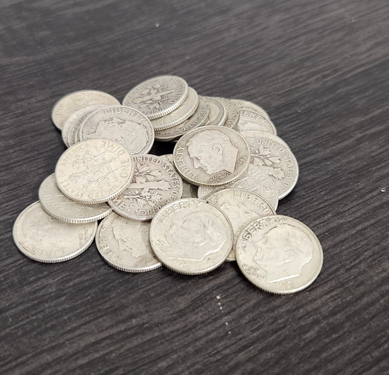 1946-1964 Roosevelt Silver Dimes - Multiple Mints - 90% Silver