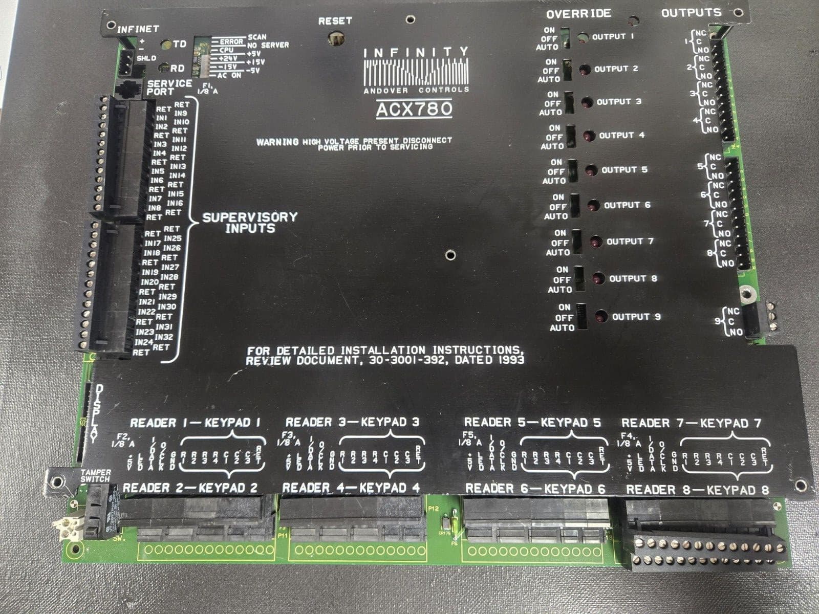 Andover Controls ACX780 Access Controller Module