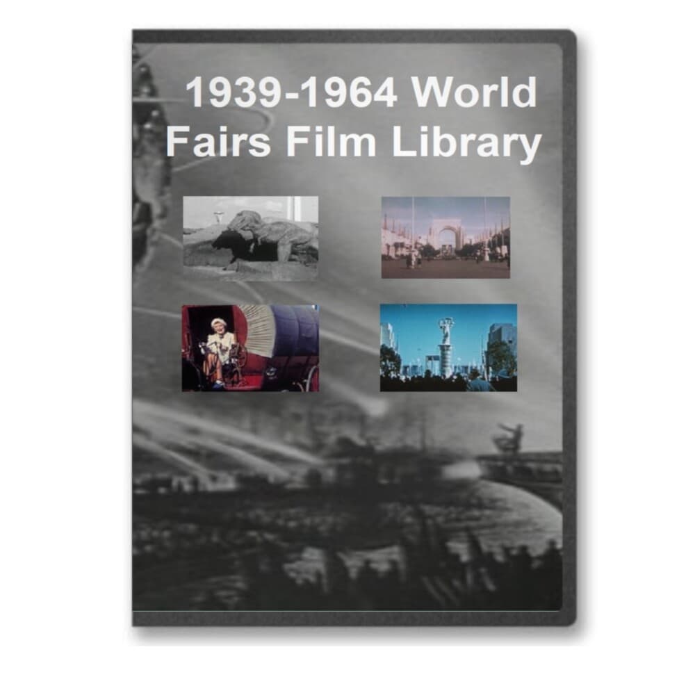 Vintage 1939-1964 World's Fair Expos. Films - New York, Seattle on DVD - A71
