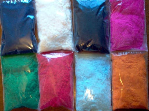 Flocking Sampler Pack of all 50 colors you choose size.