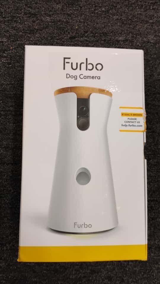 Furbo Dog Camera Treat Tossing, 1080P 2.4G Wifi only 2-Way Audio-White - F1