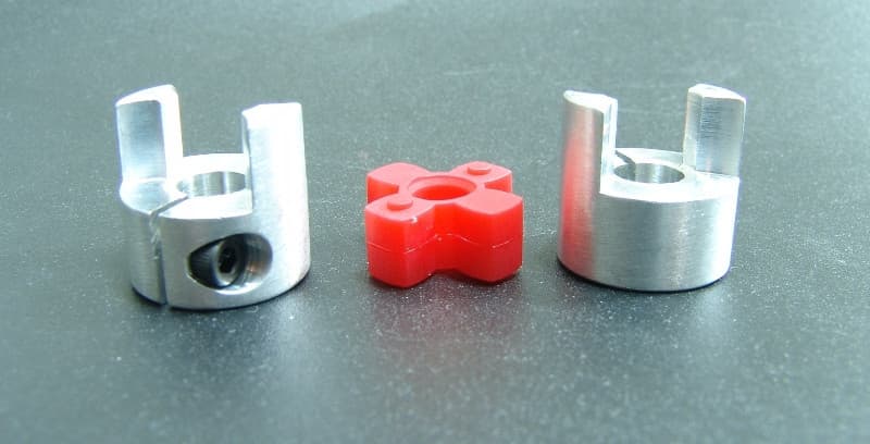 8MM X 9.53MM Flex Jaw Coupler CNC Shaft Spider Stepper Motor Coupling 3/8 3D