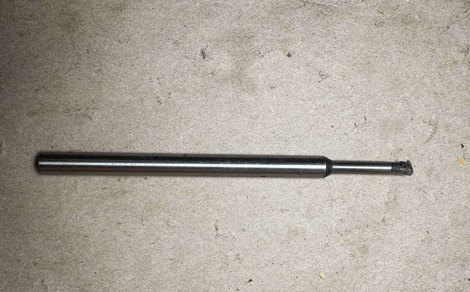 Everede 7/32" Indexable Boring bar 3/8" Shank Extended Tip 6" Overall