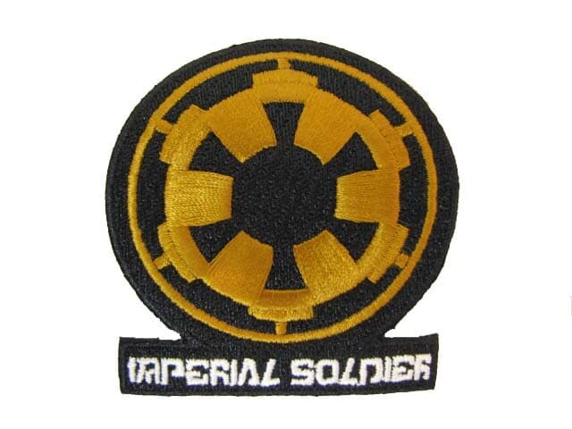 Star Wars 501st Legion Imperial Stormtrooper Soldier Deployment COG Patch