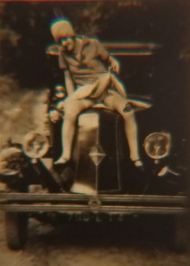 Flapper Fixing Car 3 Microphotograph Microscope Slide