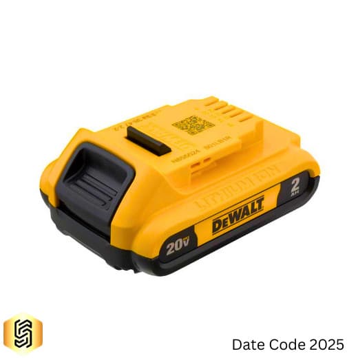 New Dewalt DCB203 20V Max Battery 2.0Ah Lithium Ion Li-Ion 20 Volt Date 2025