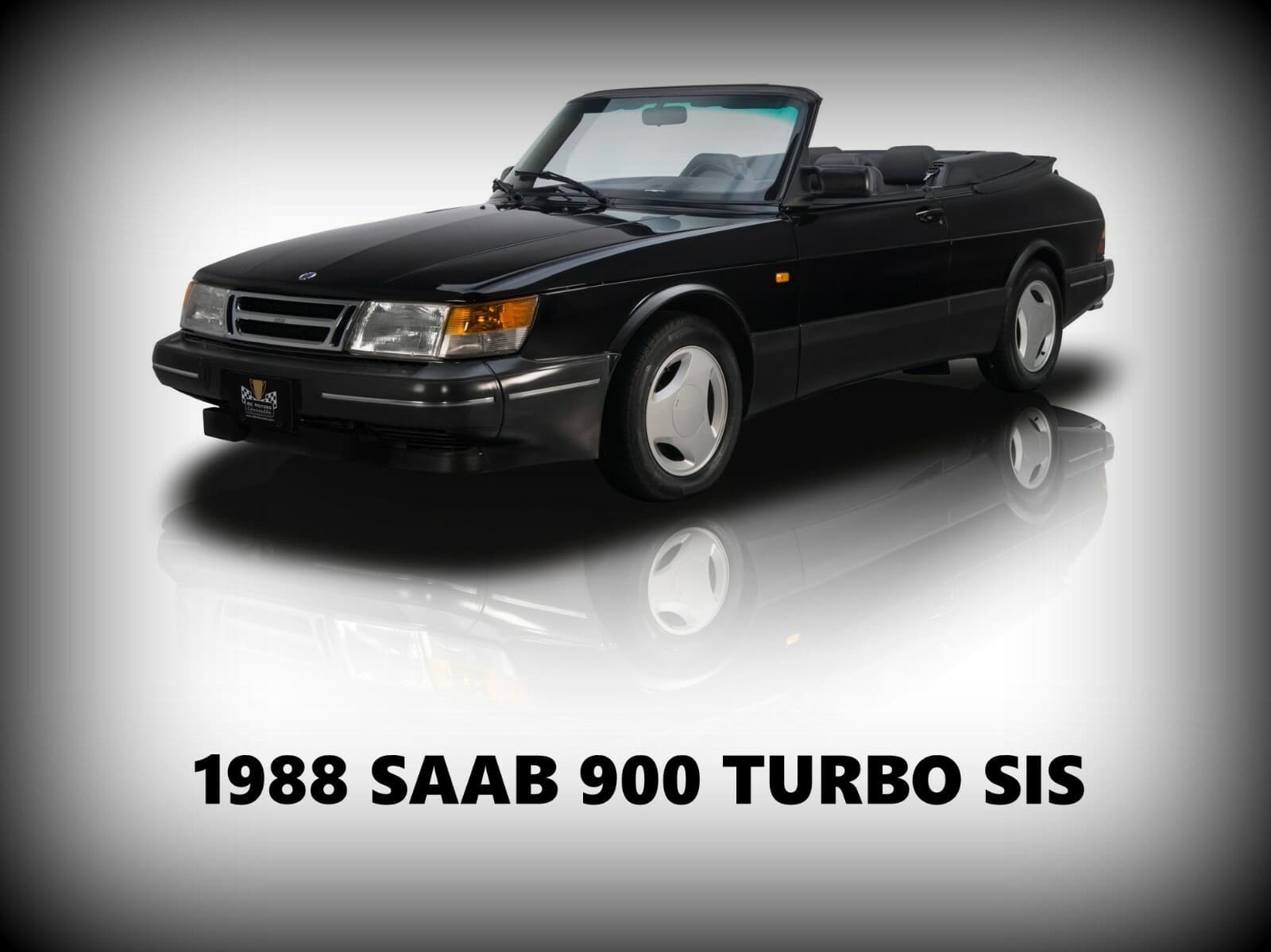 1988 Saab 900 Turbo SIS Convertible NEW Metal Sign: 12x16" Ships Free