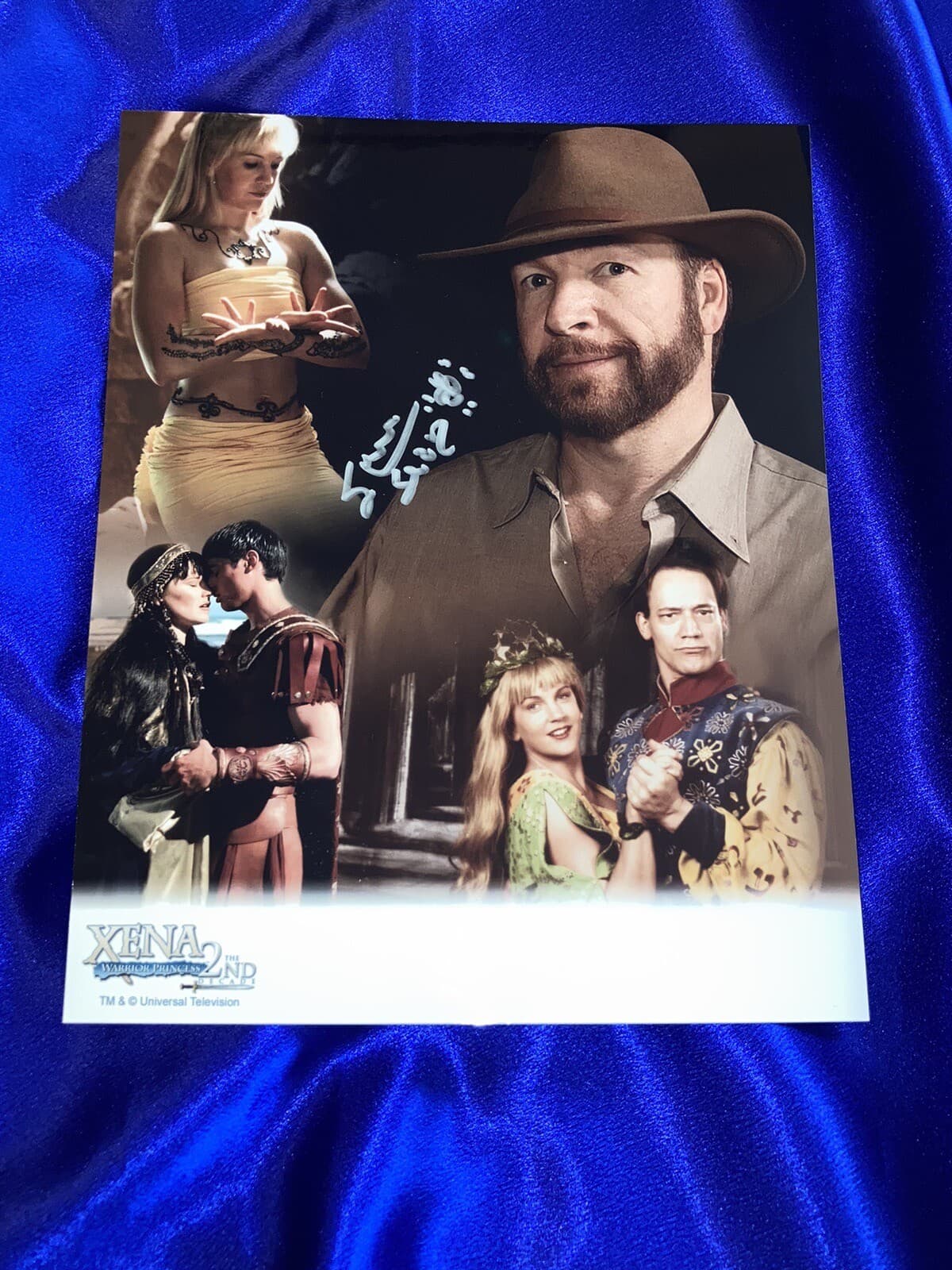 RARE Xena Officially Licensed Candid Steve Sears SIGNED 8x10 Photo CE-SS 1