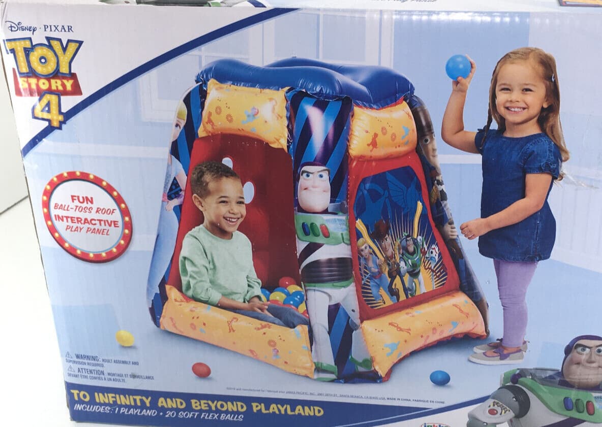 Toy Story 4 Inflatable Playland Ball Pit w/ 20 Balls Jakks Pacific