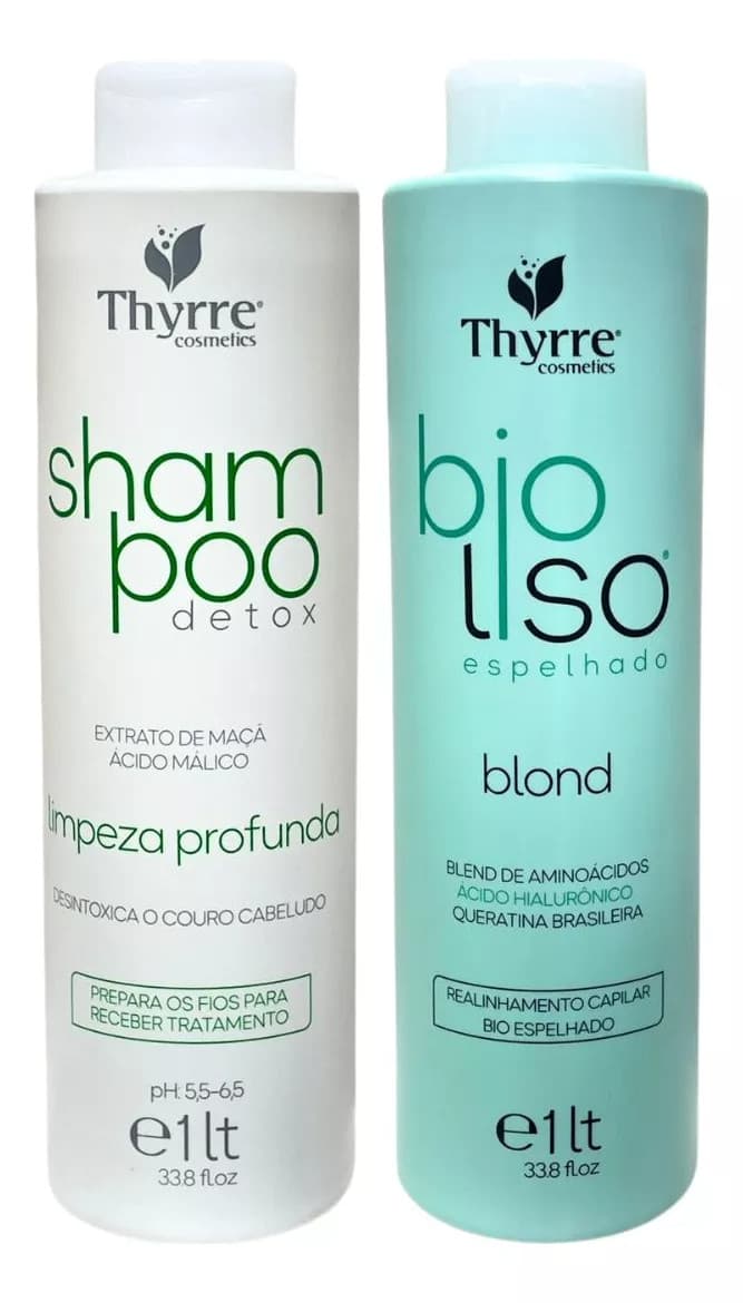 Bioliso Thyrre Cosmetics Formaldehyde-Free Progressive Kit 2x1000ml