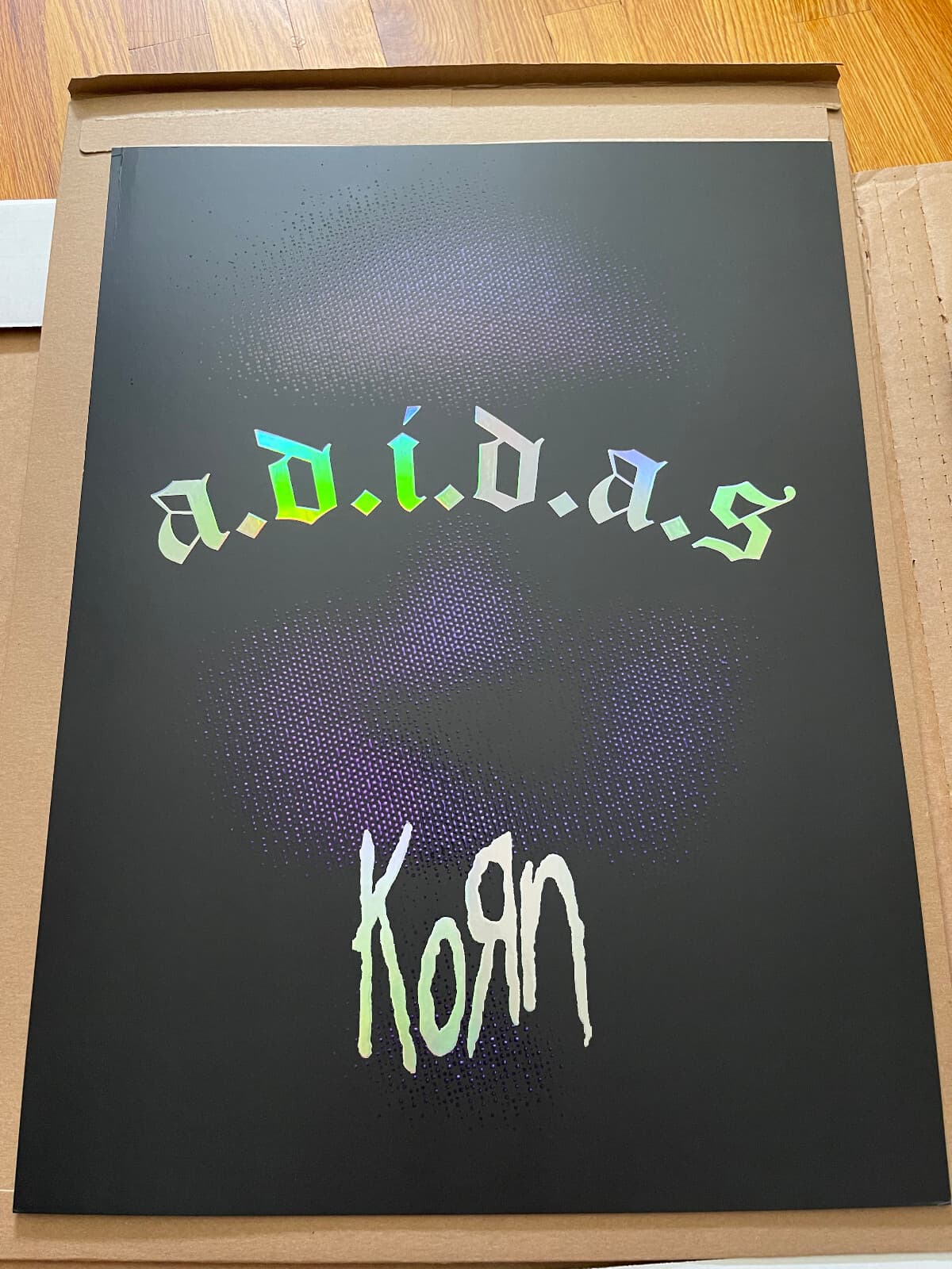 NEW Korn Adidas Limited Poster RARE