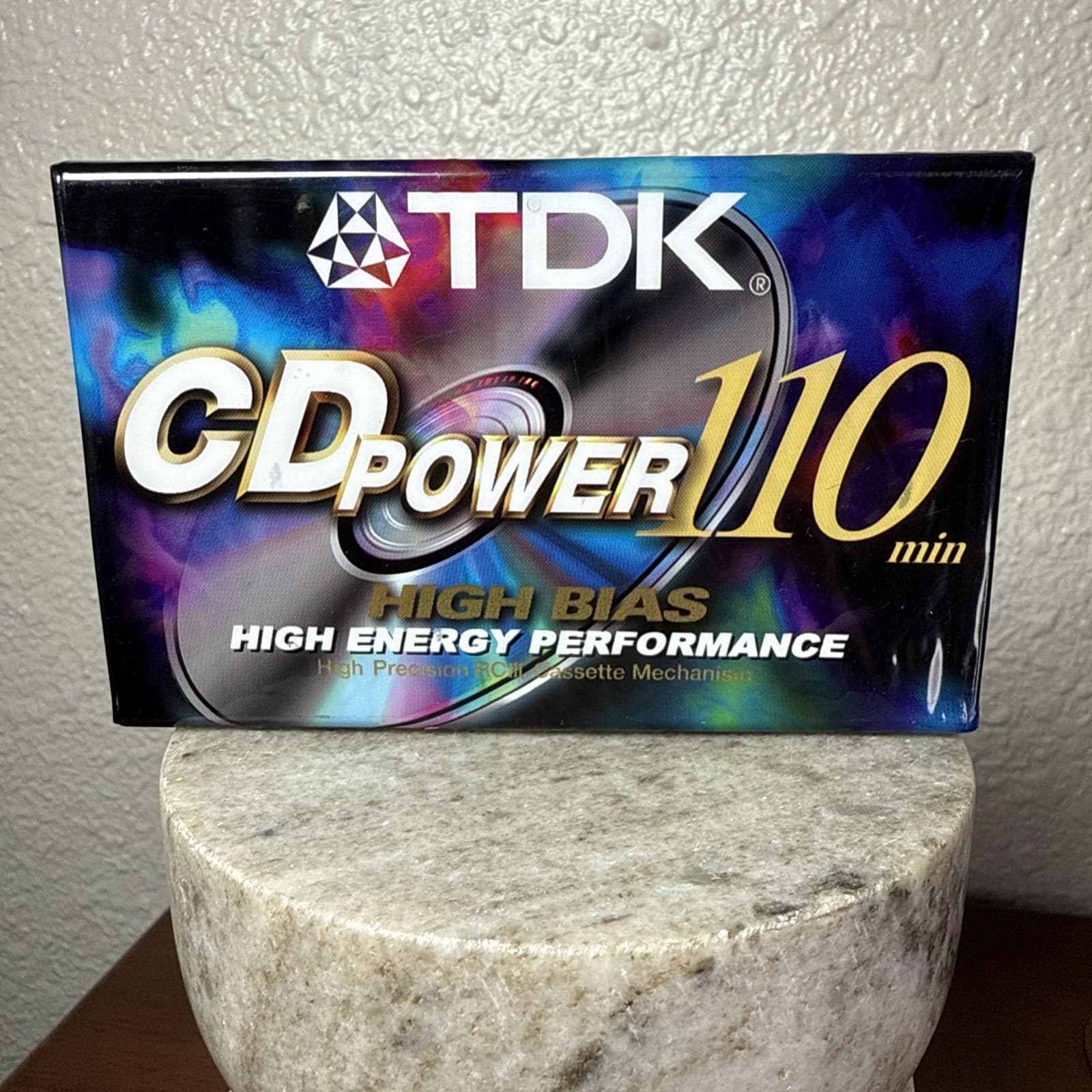 TDK CD Power Cassette High Bias 110 min NEW SEALED