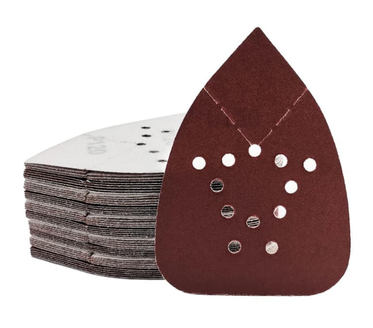 50X Mouse Sanding Pads Hook Loop Sandpaper 150 Grit for Black and Decker Sanders