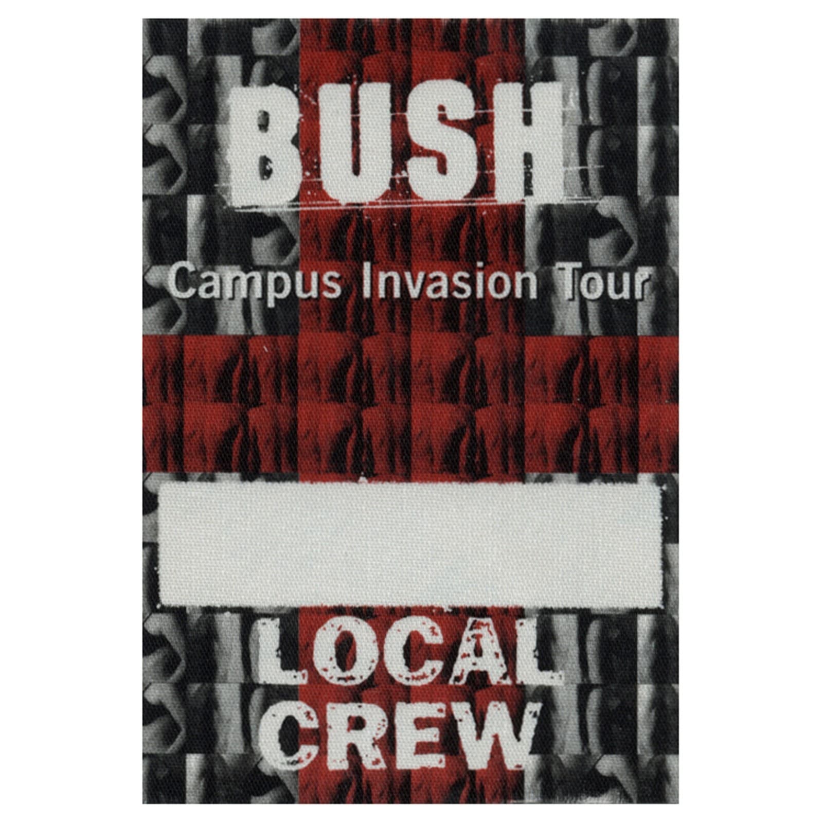 Bush 2000 The Science of Things Concert Tour Local Crew Backstage Pass