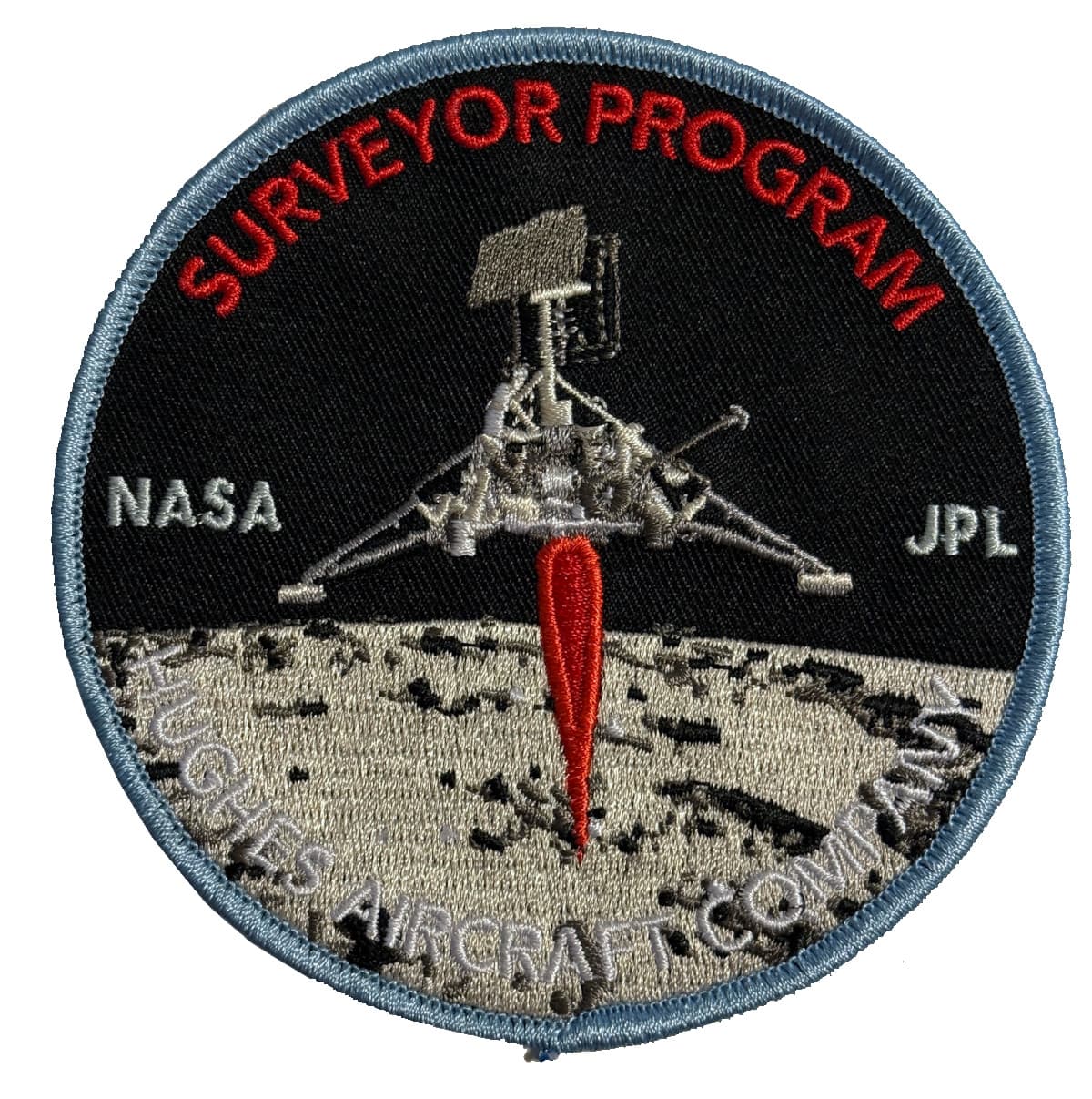 NASA JPL Surveyor Program Commemorative Patch