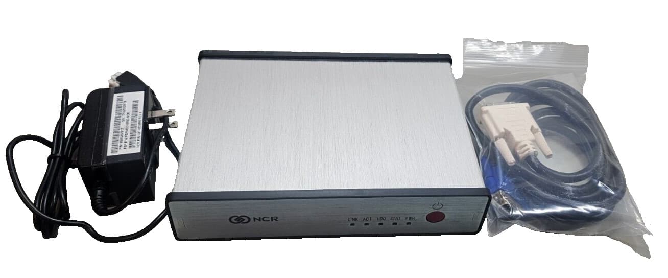 New NCR KC4 Kitchen Controller w/ 1.6Ghz Dual Core, 8GB DDR3, 64GB SSD, W10-E